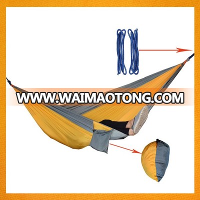 SPWE-199 OEM color logo 2017 hot sale Outdoor Usage Parachute Hammock